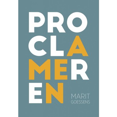Proclameren - Marit Goessens