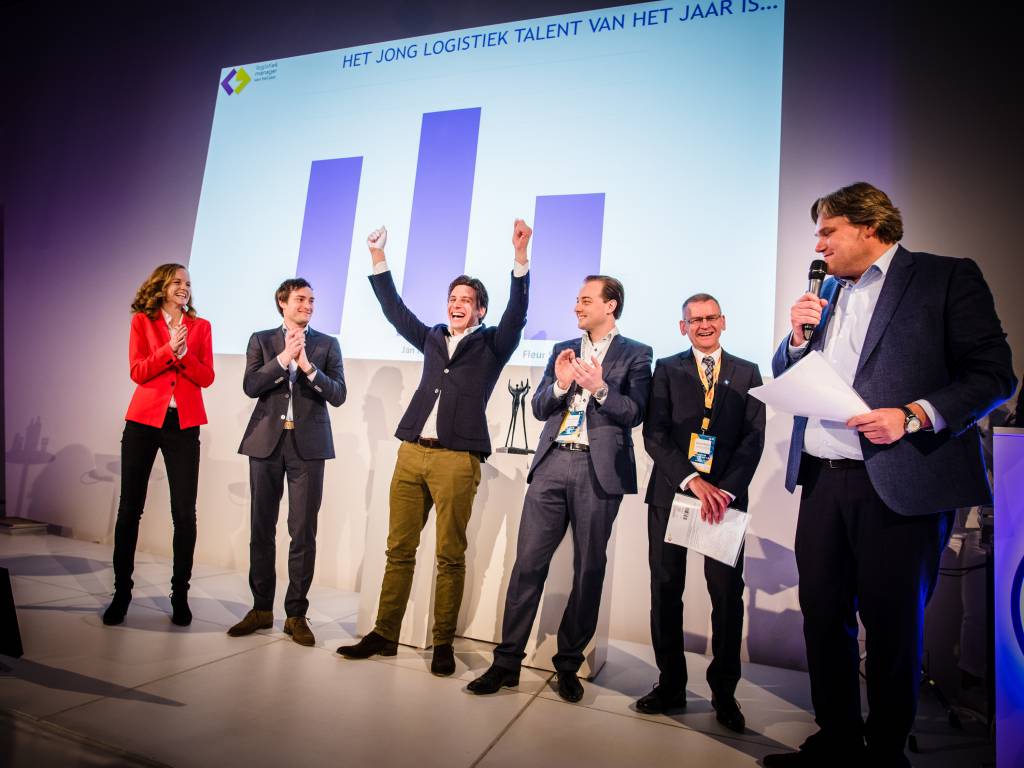 Retourplaza directeur winnaar Jong Logistiek Talent van het jaar 2017