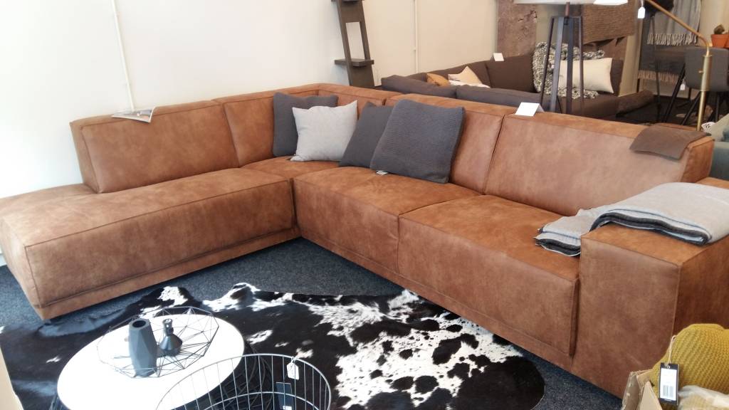 Banken steyl Woonkamer banken cognac