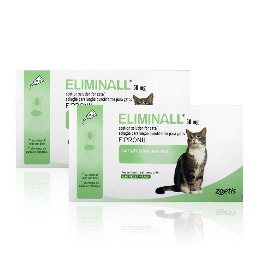 Eliminall kat spoton 3 pipetten Bestel goedkoop bij Ontvlooien.nl Ontvlooien.nl