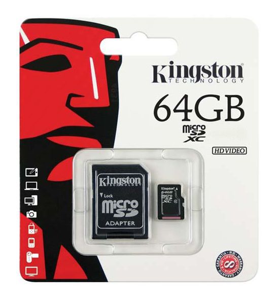 Micro SD Card 64GB Kingston