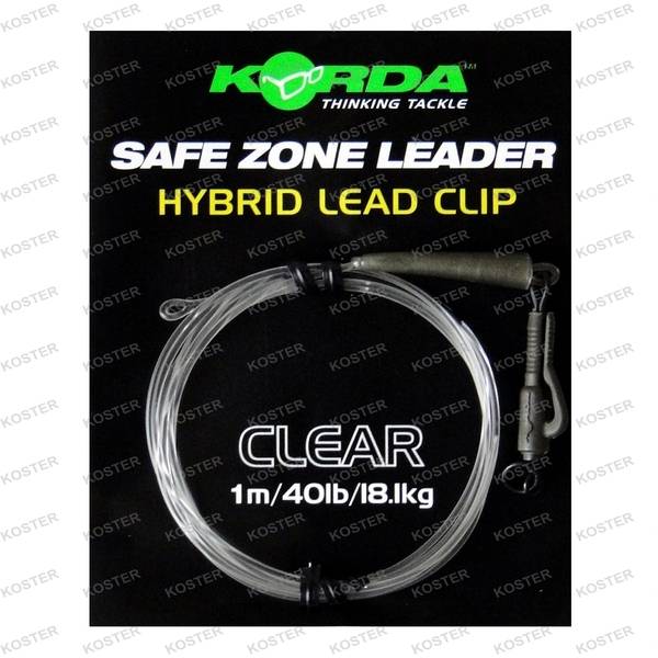 Korda Euro Safe Zone Leader Hybrid Lead Clip www.henkkoster.nl