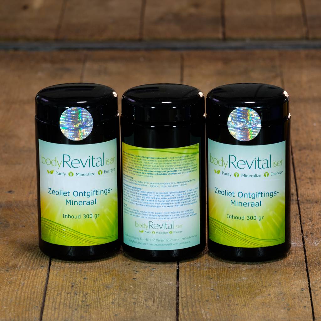 Zeoliet kopen? Clinoptiloliet kopen? Laat Je informeren! bodyRevitaliser