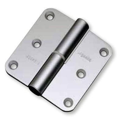 Argent Alu paumel 80 / 80A fermée Inox Look gauche