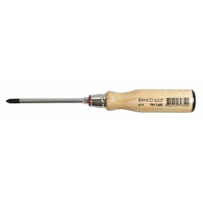 Bahco houten schroevendraaier 9778-1 PH 1x80
