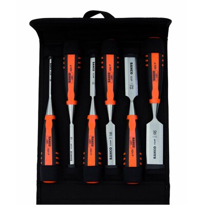 Bahco set de ciseaux à bois 424P-S6-PP (6 pc.)