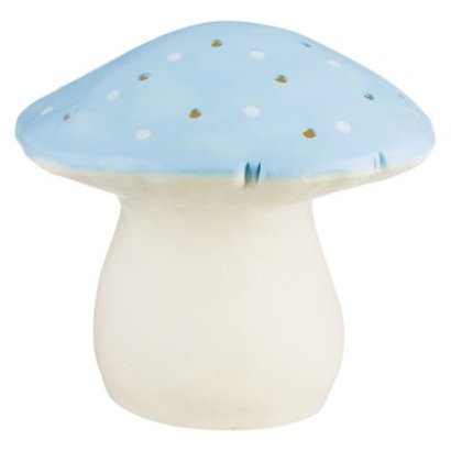 Heico Lamp paddestoel vliegenzwam, lichtblauw