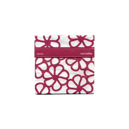 LunchSkins Sandwich bag - Berry Flowers