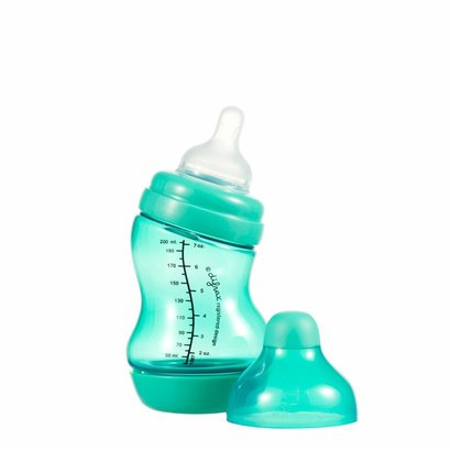 Difrax S-fles breed - 200 ml blauw