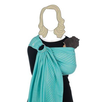Babylonia BB-Sling ringsling draagdoek Turkish delight unpadded
