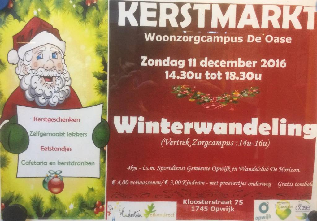 titatimi op de kerstmarkt woonzorgcentrum Oase