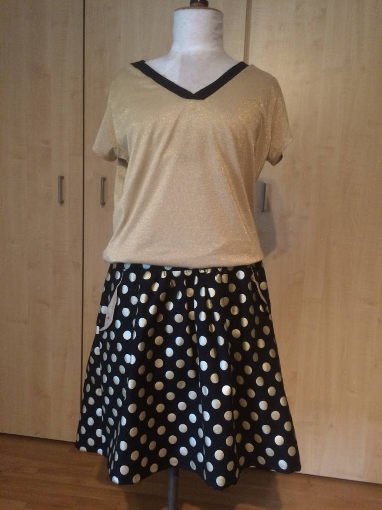 Lotta Skirt en Valentine Shirt voor mezelf!