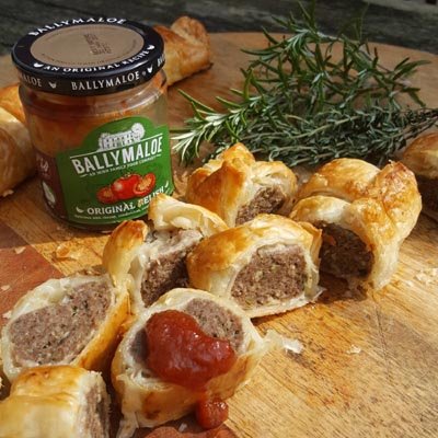 Saucijzen broodje á la Ballymaloe