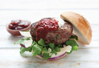 Ballymaloe Burger met Ballymaloe Relish