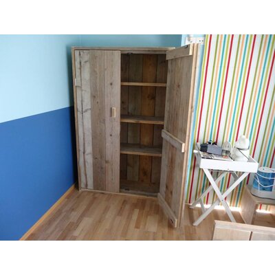 "Farstad" Schrank aus Bauholz