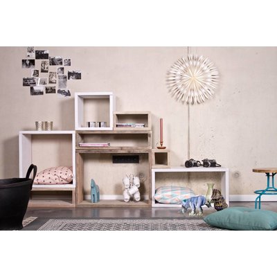 Cube Fächerschrank mit 8 Fächern - 220 cm breit