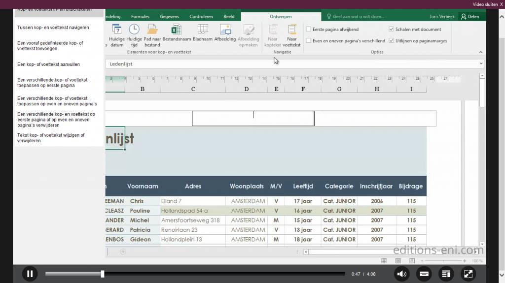 Cursus binary options