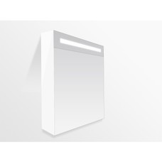 spiegelkast 60 x 70 cm met indirecte LED verlichting inclusief ... spiegelkast 60 x 70 cm met indirecte LED verlichting inclusief ...