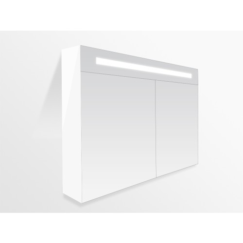 spiegelkast 100 x 70 cm met indirecte LED verlichting inclusief ... spiegelkast 100 x 70 cm met indirecte LED verlichting inclusief ...