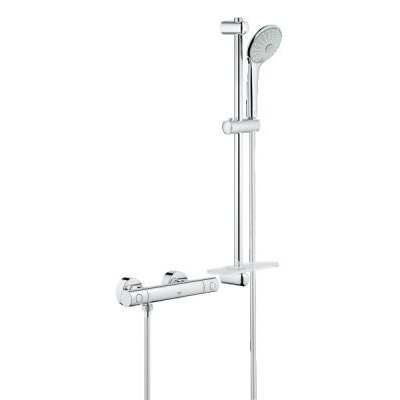 Grohe Grohtherm 1000 Cosm.M douchethermostaat met douchegarnituur - comfortset chroom 34286002
