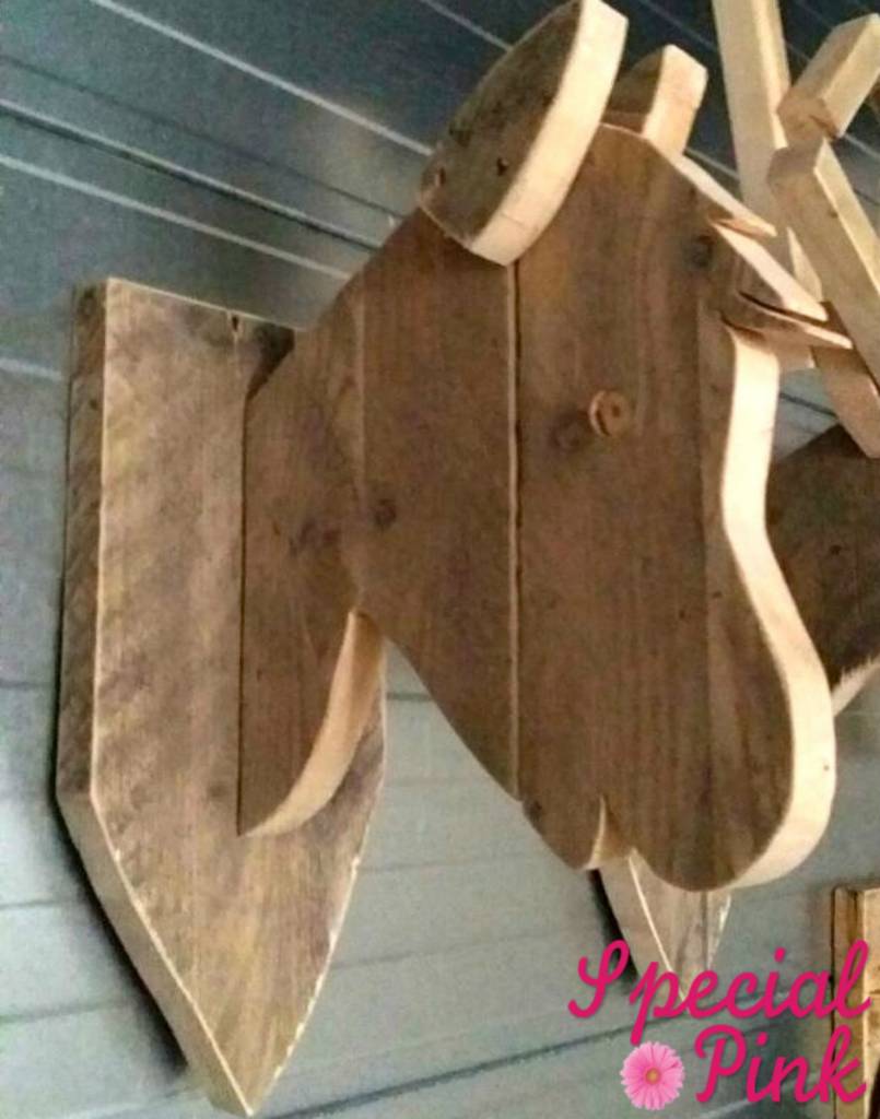 Steigerhouten paardenkop, al vanaf € 49, bij special pink ...