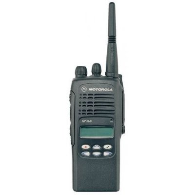 Motorola GP360 professionele portofoon (VHF/UHF) met LCD-display en menupad