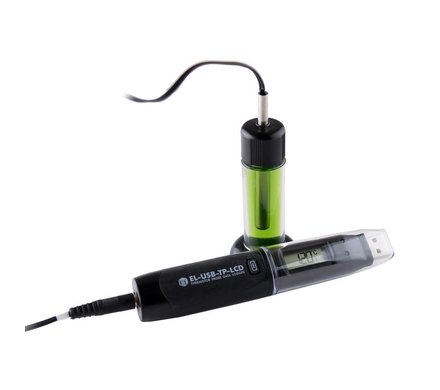 EL-USB-TP-LCD-PROBE-G Temperatuur Data Logger met LCD-scherm en externe Thermistor Glycol sensor EL-USB-TP-LCD-PROBE-G Temperatuur Data Logger met LCD-scherm en externe Thermistor Glycol sensor