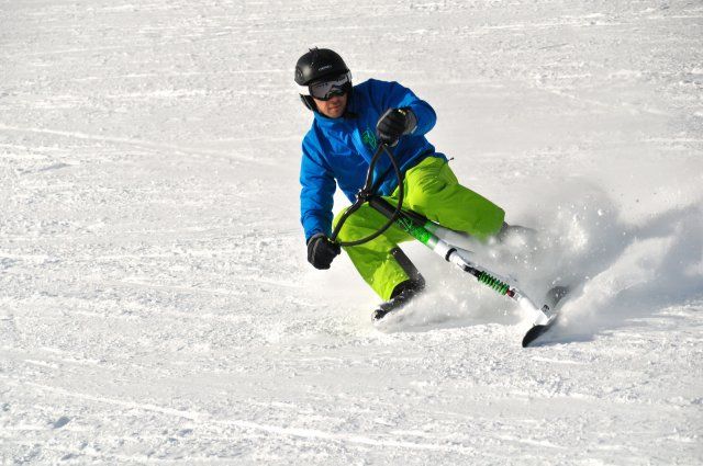 Skibike vervoeren