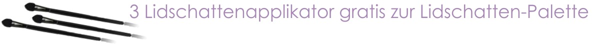 3 Lidschattenapplikator gratis