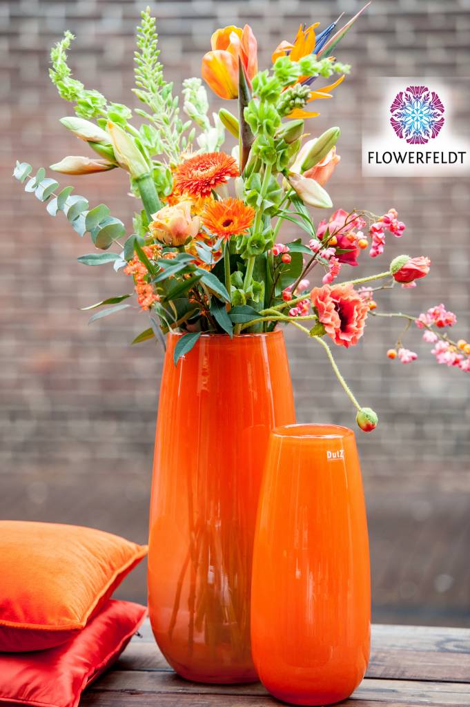  Vase Robert soft orange Orange vases online Flowerfeldt