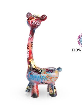 Mia Coppola Standing Giraffe Graffiti