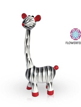 Mia Coppola Standing Giraffe Zebra