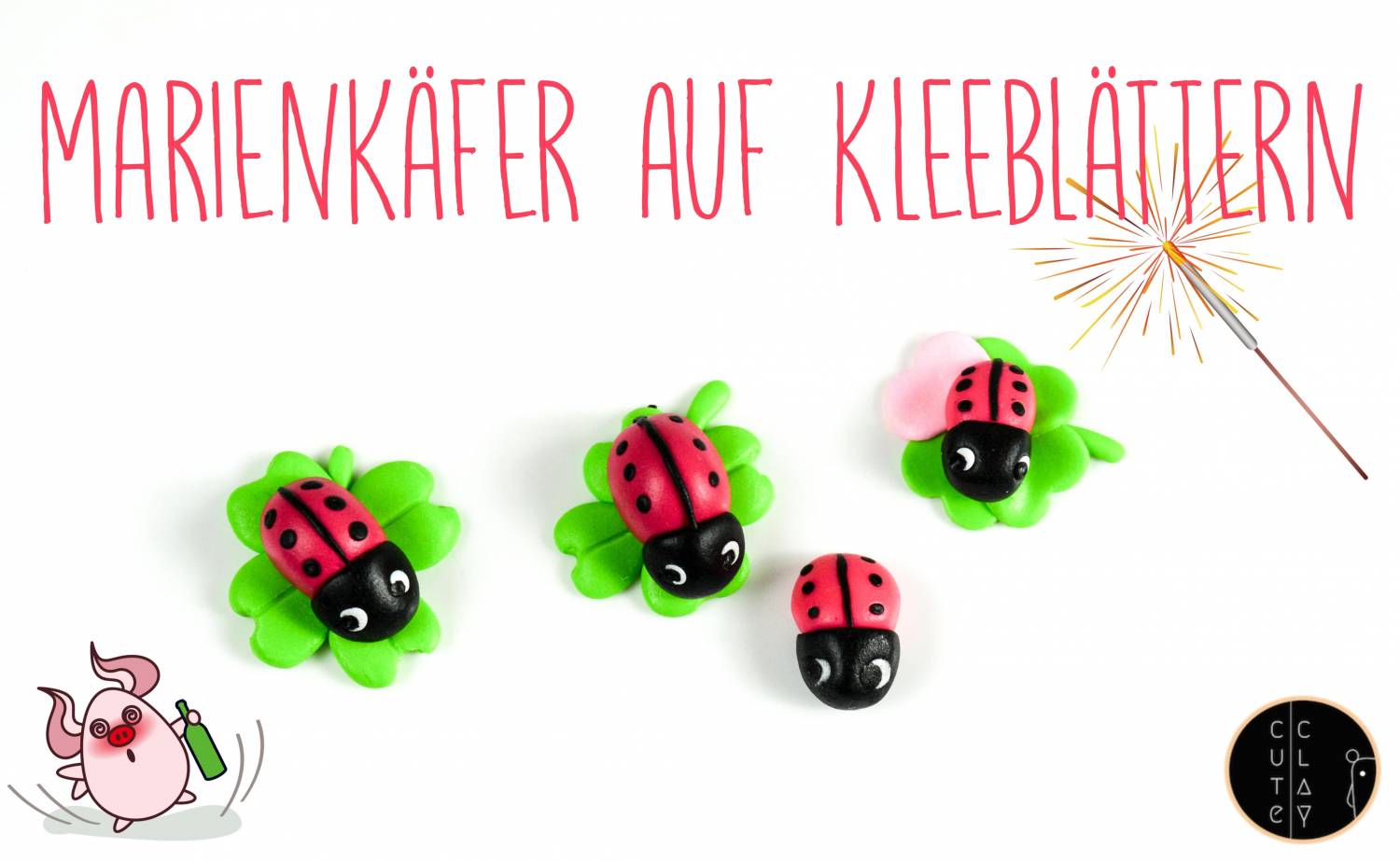 Marienkäfer & Kleeblätter
