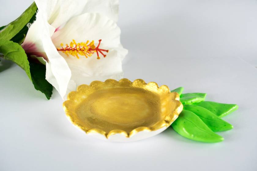 DIY Ananas-Ringschale