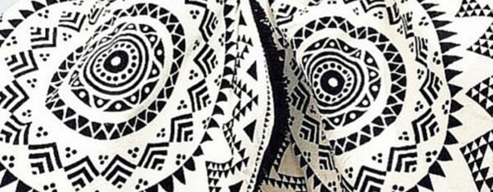 The Rough Roundie - Round Beach Towel