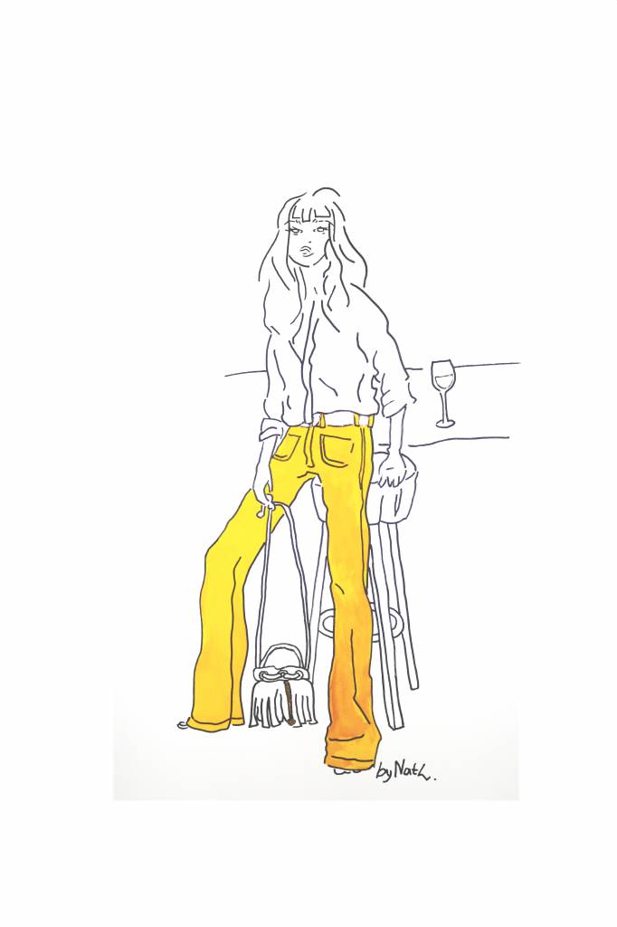 ART PRINT GOLDEN GIRL