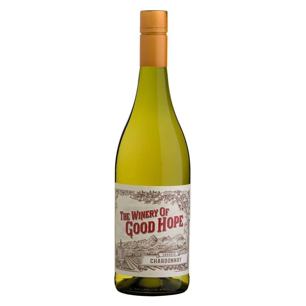 The Winery of Good Hope Unoaked Chardonnay 2016