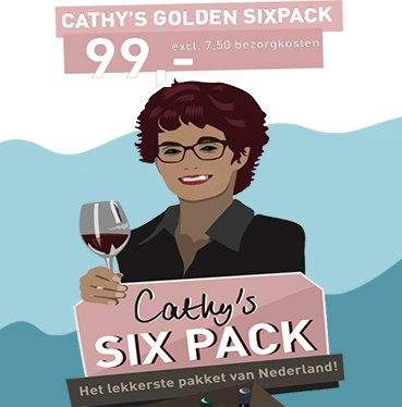 Well of Wine Cathy’s Golden Sixpack