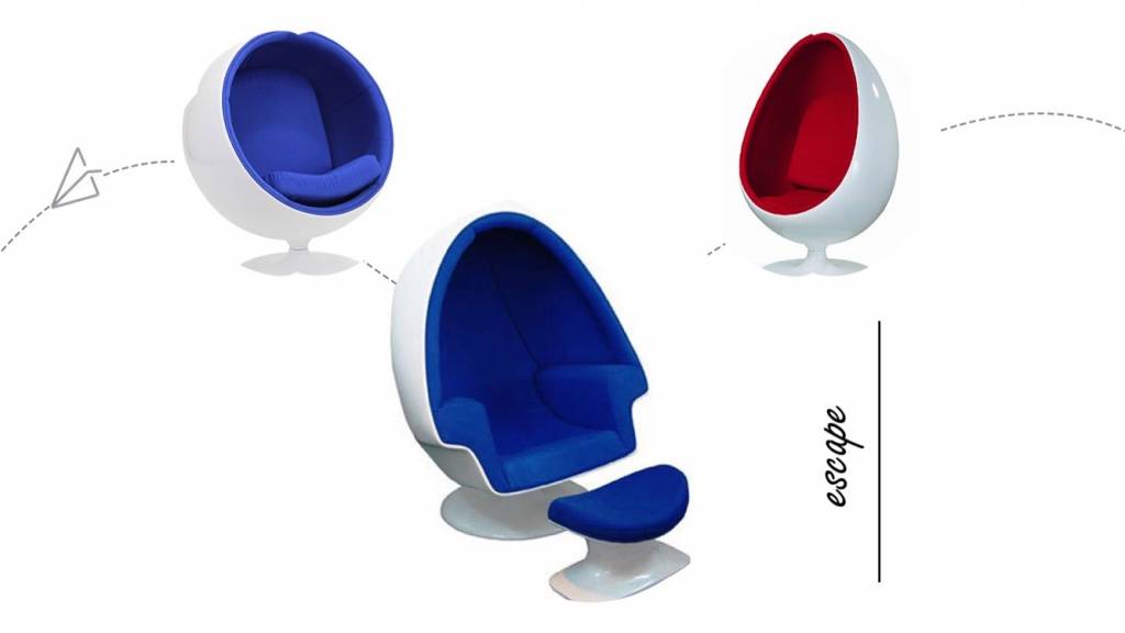 Egg Chair - die ultimative Wirklichkeitsflucht