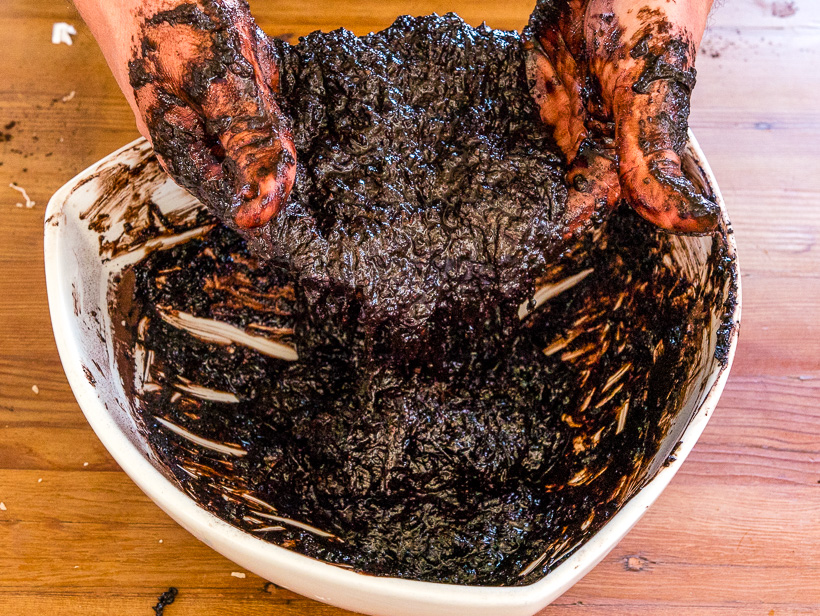 Paleo Brownie Rezept - Süßkartoffel und Kokosmehl