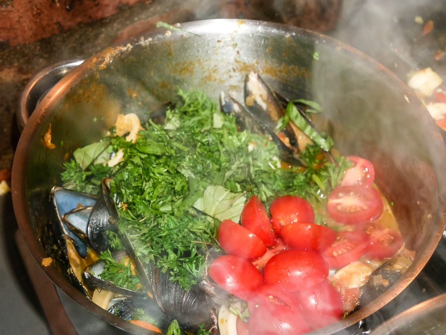 Paleo Rezept: Algenpasta I Sea Pasta von Seamore mit Meeresfrüchten