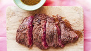 Runderbavette tagliata-stijl