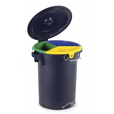 Faplana Recycle Bin Blue (52 liter)