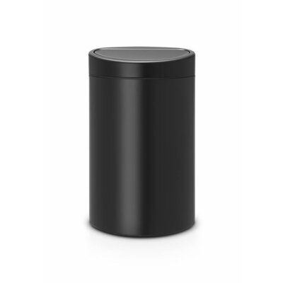 Brabantia Touch Bin - afvalverzamelaar - 40 liter - matt black