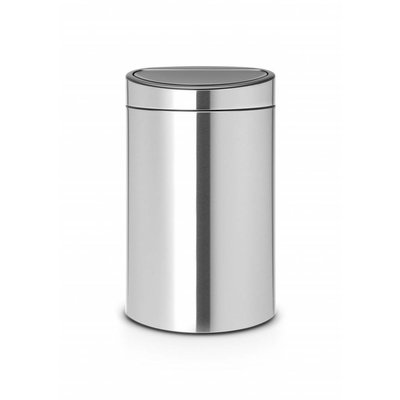 Brabantia Touch Bin - afvalverzamelaar - 40 liter - matt steel