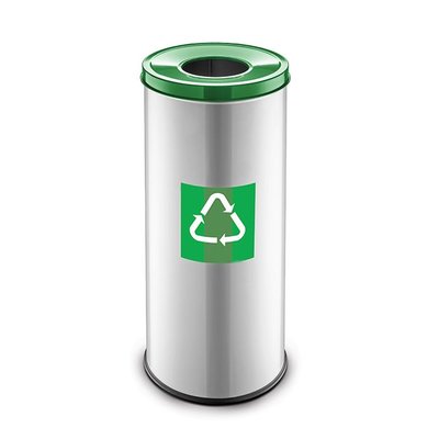 Easybin Eco flex round - 45 liter - green