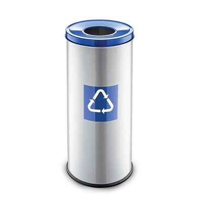 Easybin Eco flex round - 45 liter - blue