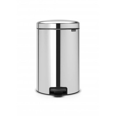 Brabantia Newicon pedaalemmer - 20 liter - brillant steel
