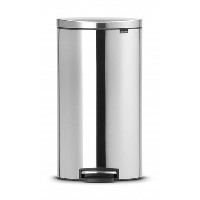 Brabantia Flatback pedaalemmer - 40 liter - matt steel FP