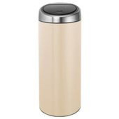 Brabantia Touch Bin - afvalverzamelaar - 30 liter - almond